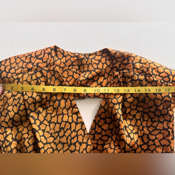 Vintage 70s 80s On The Rocks Animal Print Short Sleeve Belt Jumpsuit Romper - Picture 10 of 16